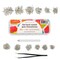 Incraftables Assorted Crystal Rhinestones (2000pcs). AB Crystal Rhinestone Stickers. Assorted Clear Rhinestones Big & Small (1.5-6mm). Bulk Silver Flat Back Gems For DIY Crafts, Clothes, Nails & Shoes